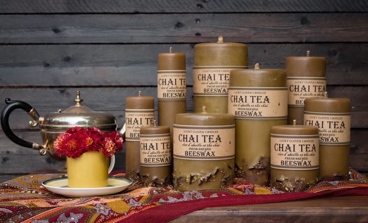 Beeswax Chai Candles